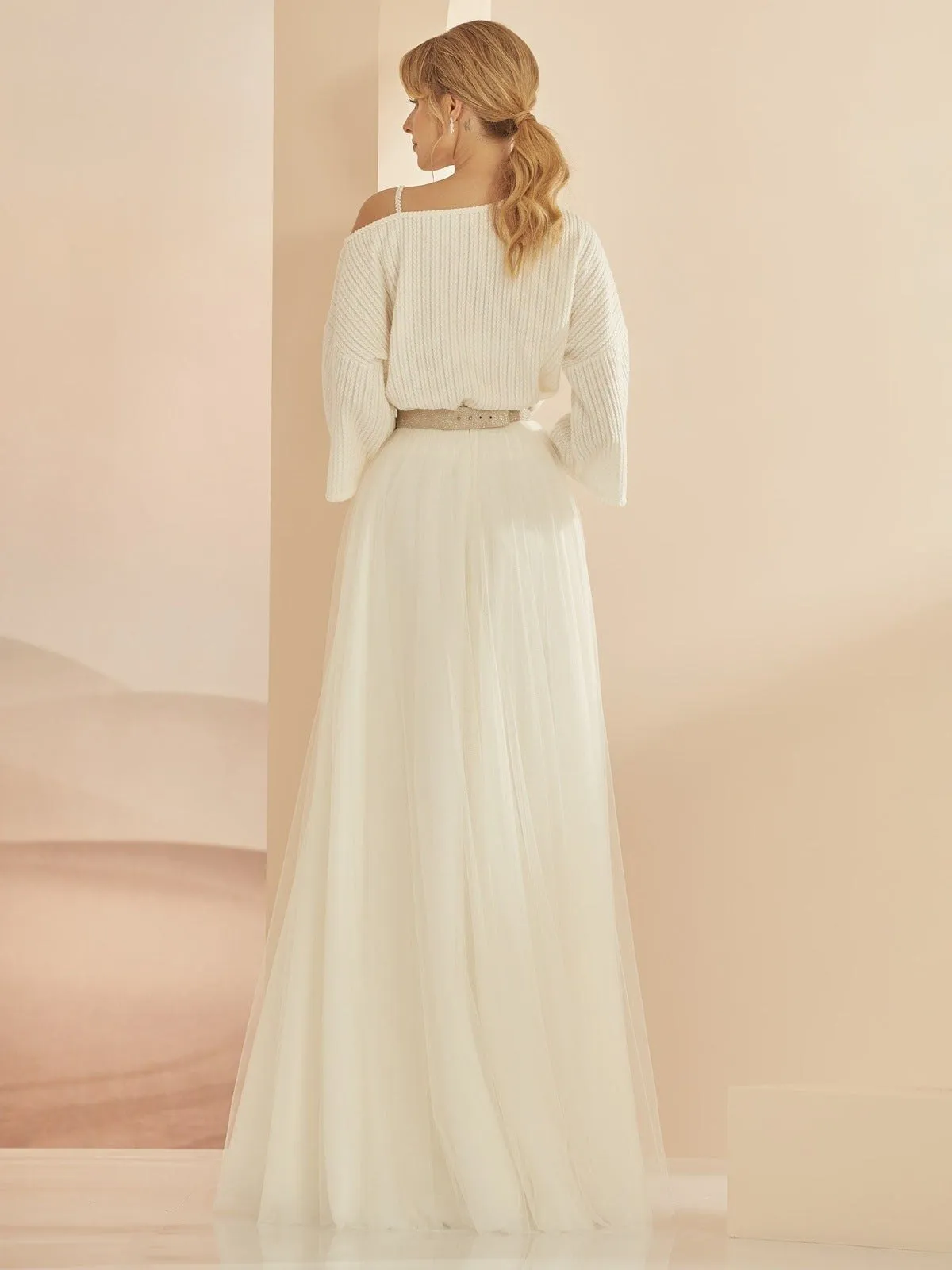 Bianco Evento Ivory Tulle Bridal Skirt, PASSION