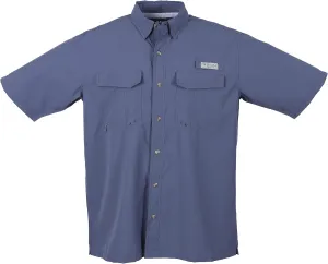 Bimini Bay Outfitters LTD Bimini Flats V Men's Short Sleeve Fishing Shirt Featuring BloodGuard Plus