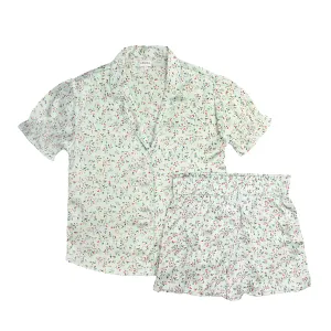 Birdie Satin Short Floral Pajamas