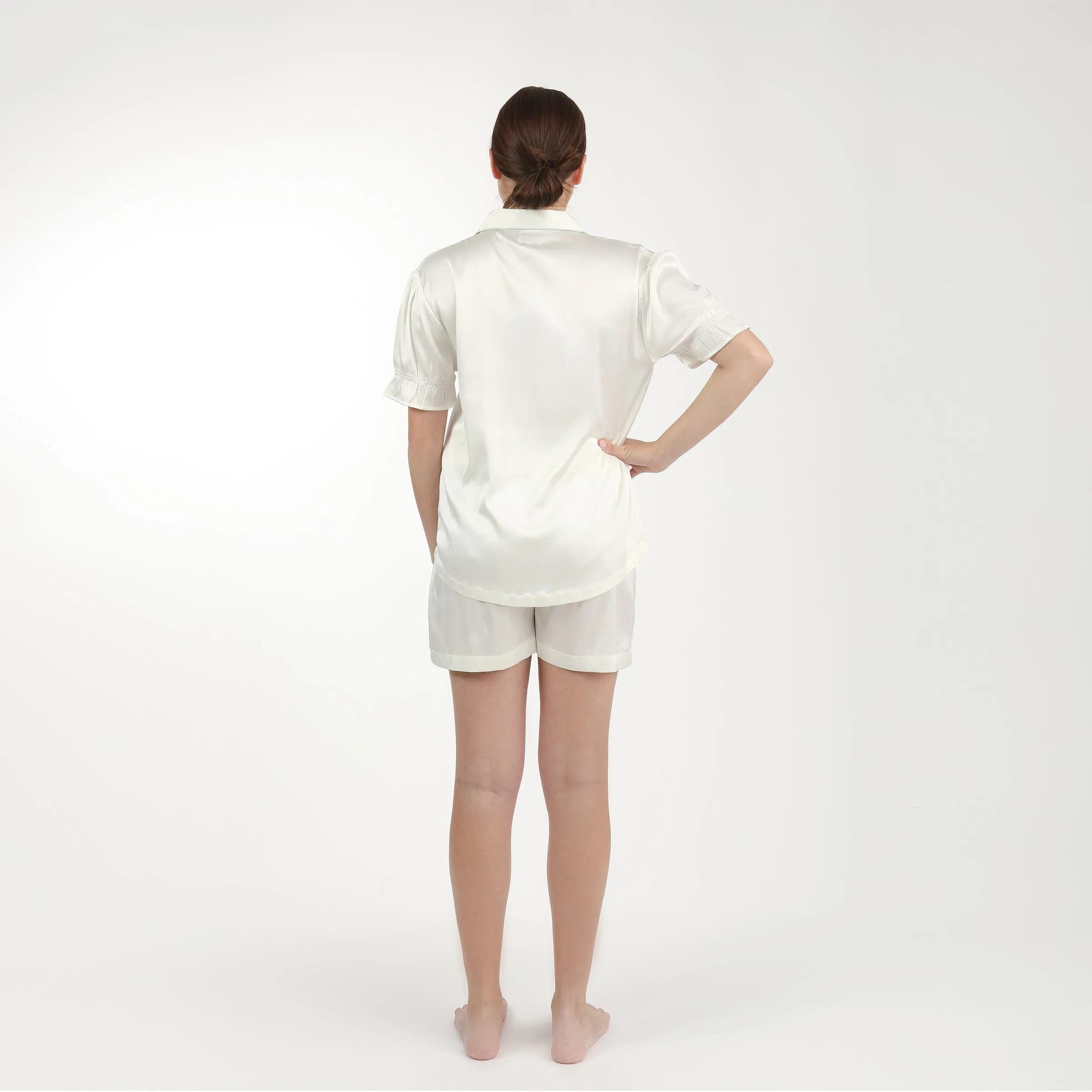 BIRDIE SATIN SHORT PAJAMAS