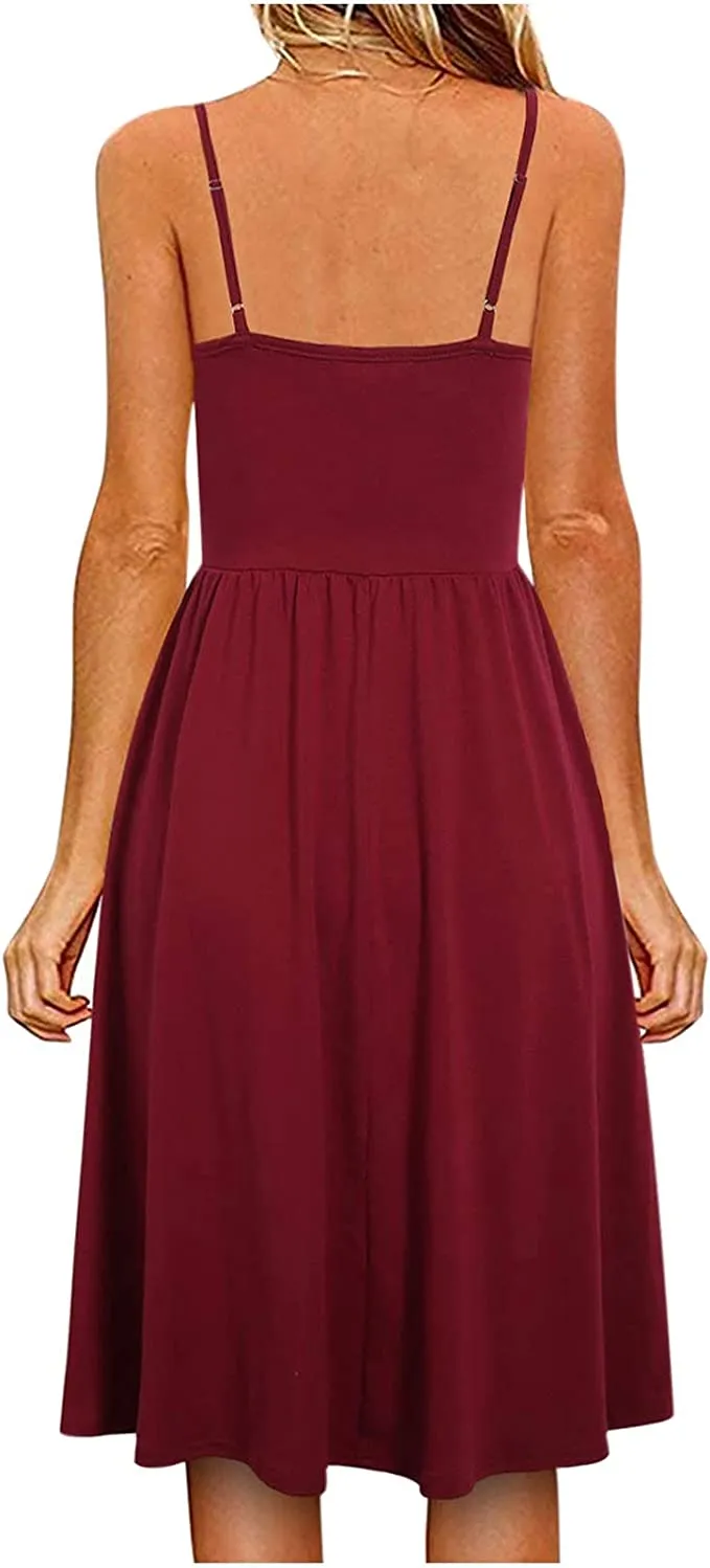Black A Line Casual Dresses  - Amhomely