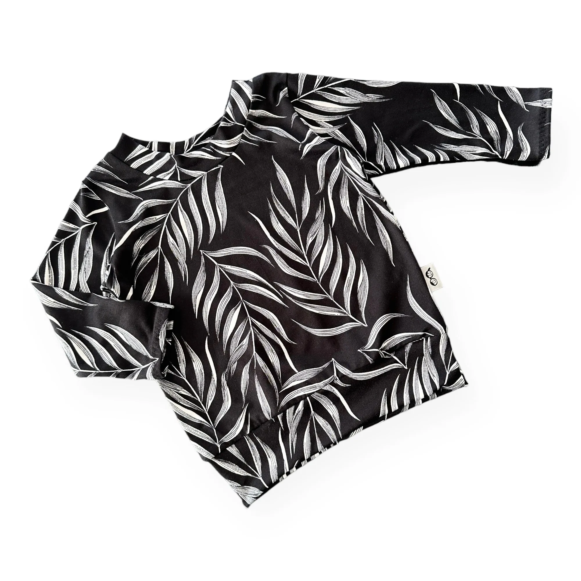 Black Pampas Leaves Lounge Set