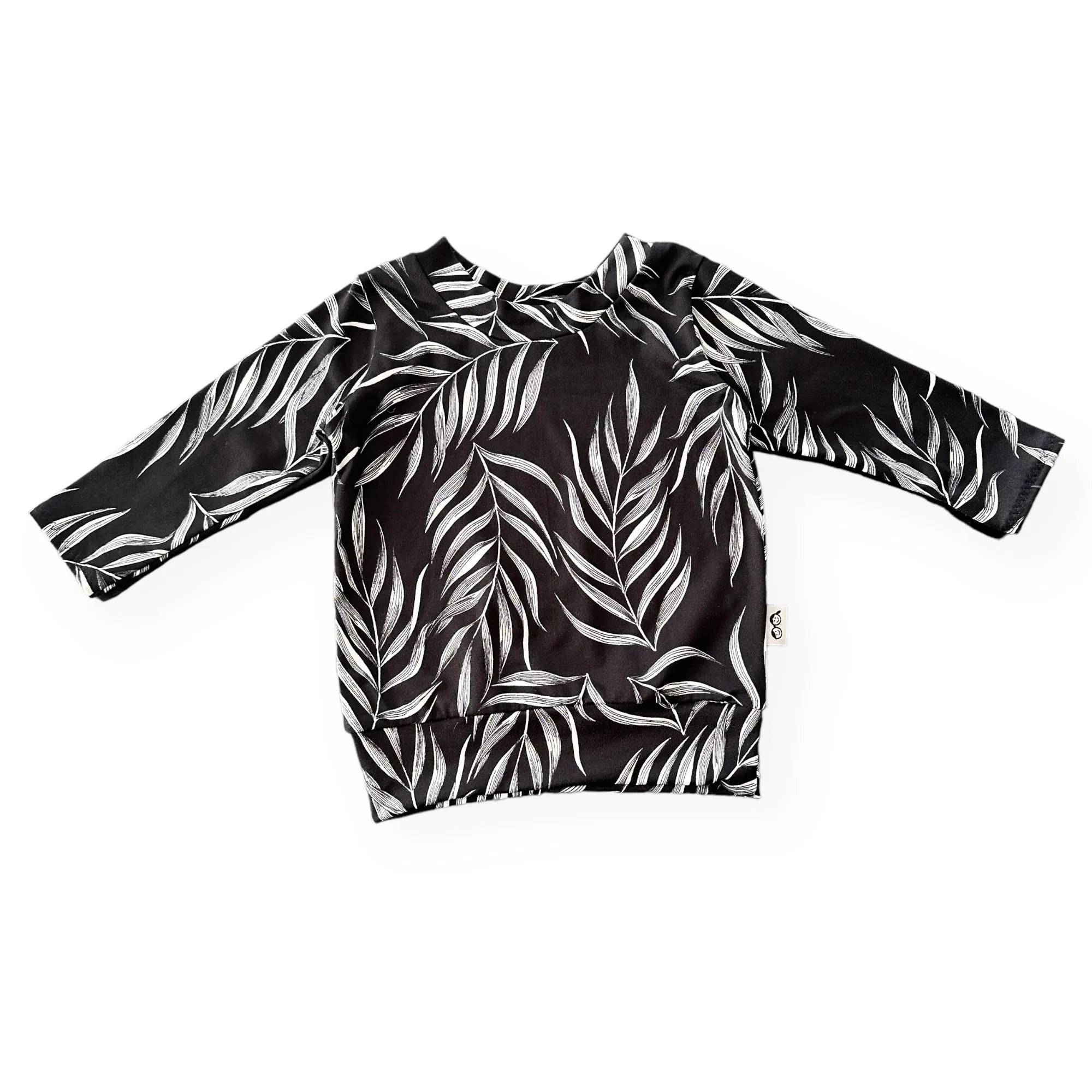 Black Pampas Leaves Lounge Set