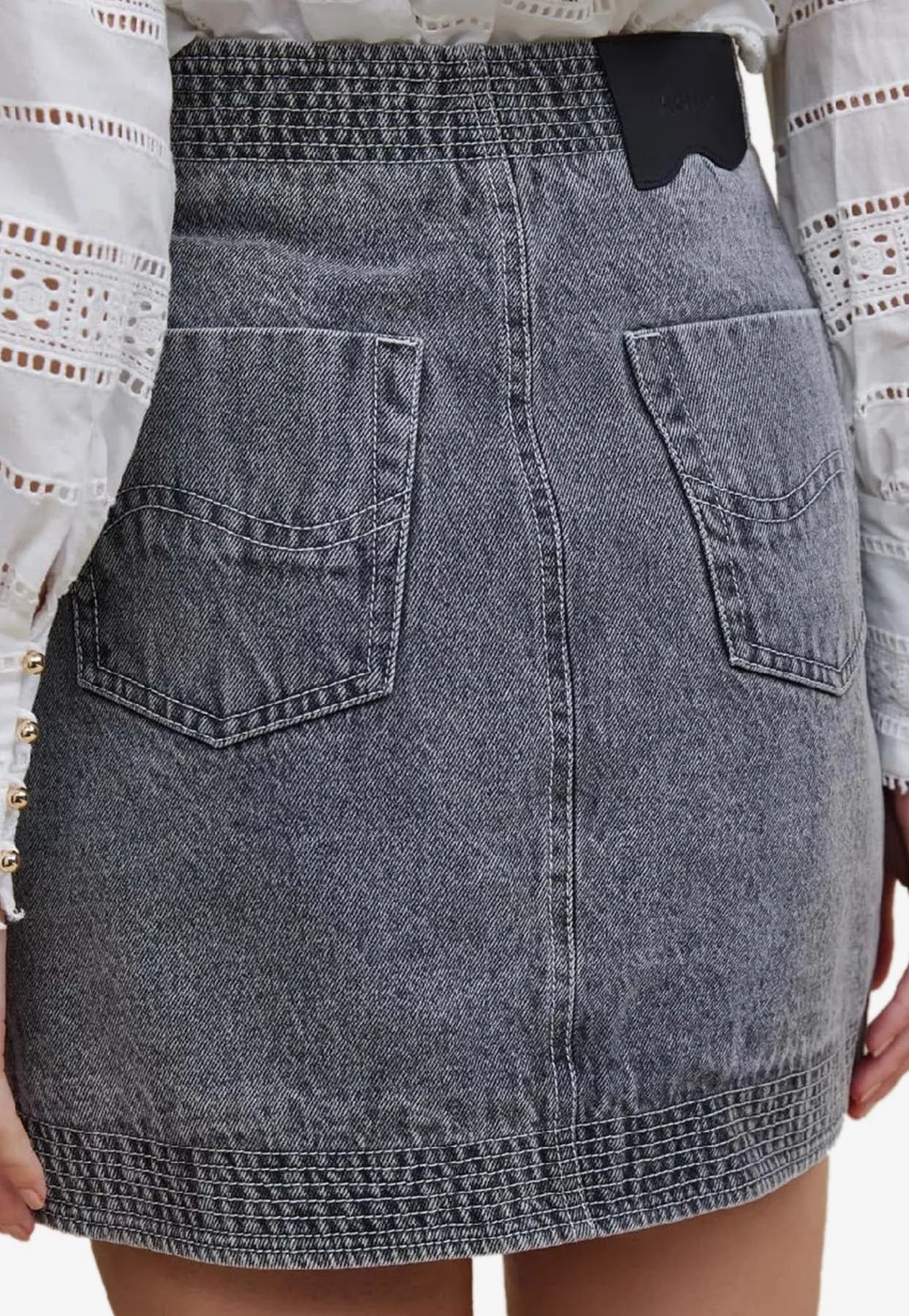 Blake Denim Mini Skirts