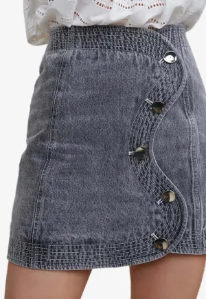 Blake Denim Mini Skirts