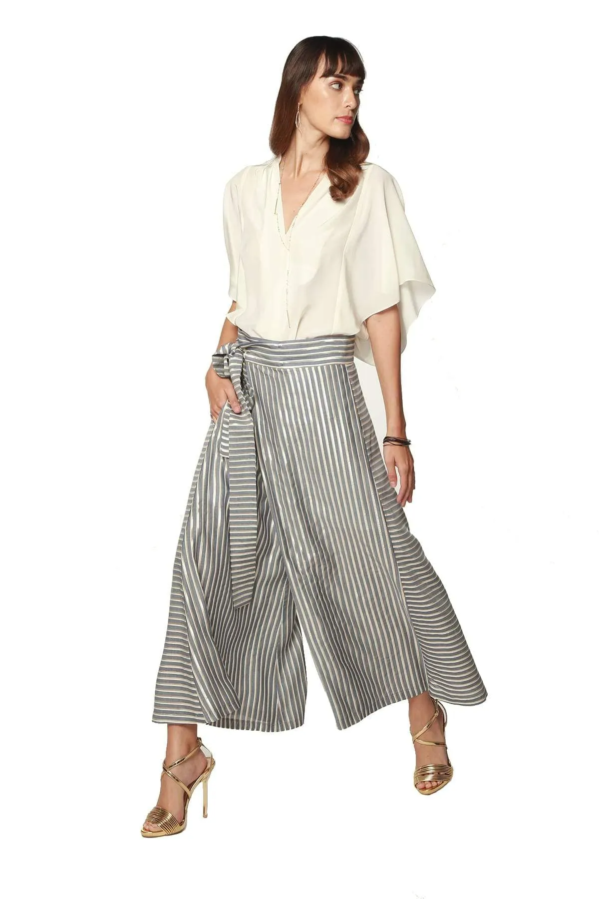 Blake Pant - Gibson Stripe Tight Waist Anti Slip Waistband