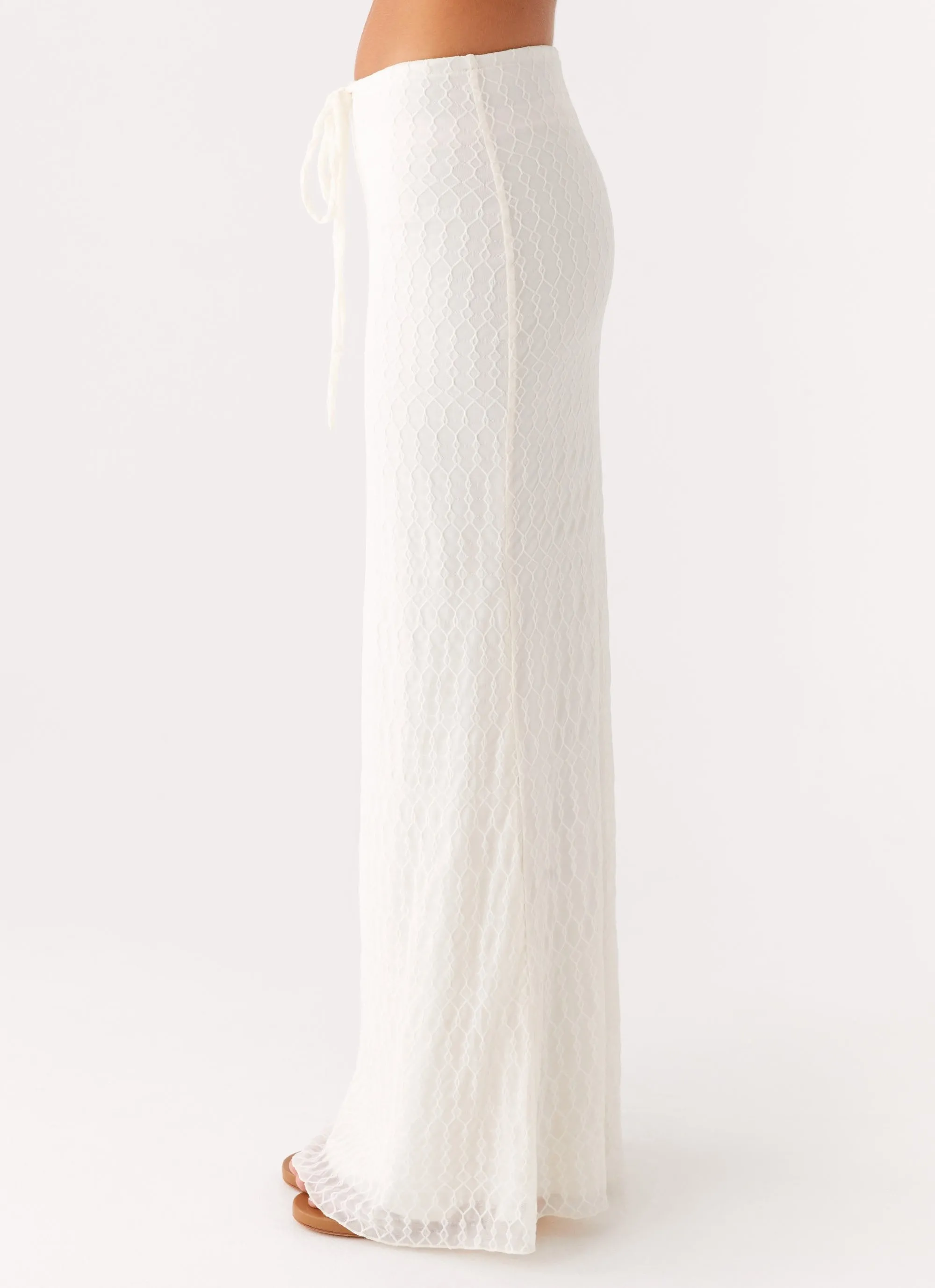 OdorResistantFinish Blakely Maxi Skirt - Ivory