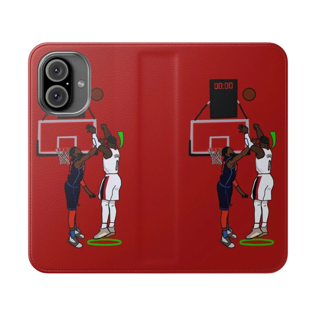 Blazers-Inspired Flip Cover Phone Case