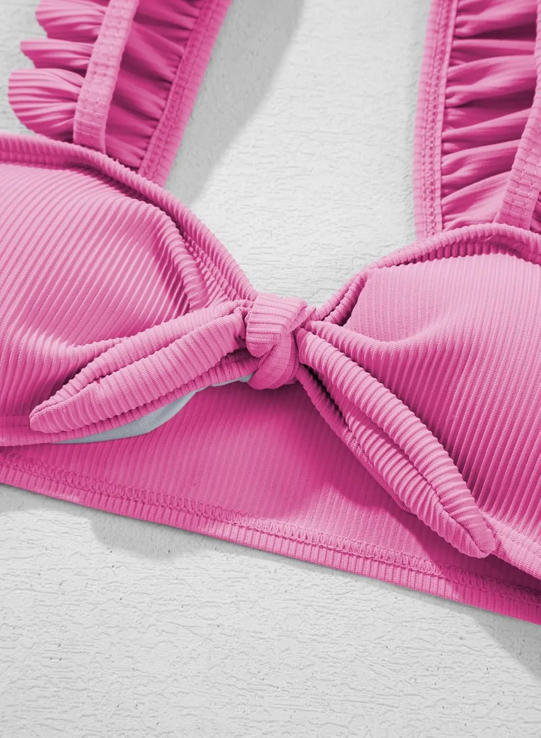 blibean Tween Girls Swimsuit Two Piece Bikini Sets with Chest Pad Size 6-15 Years