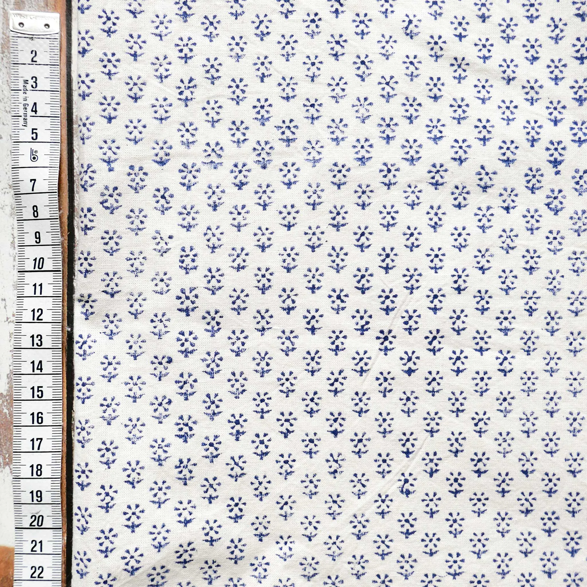 Block Print Pinwheel Medium - Blue