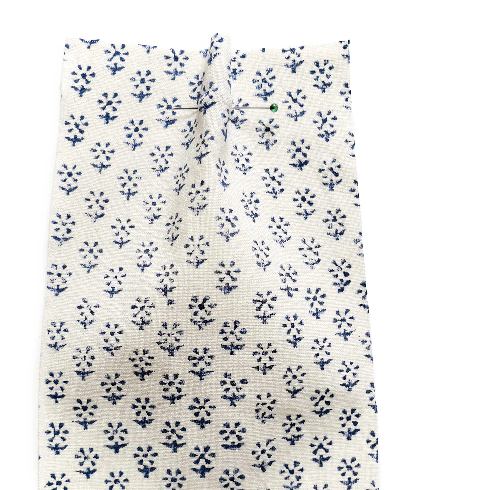 Block Print Pinwheel Medium - Blue