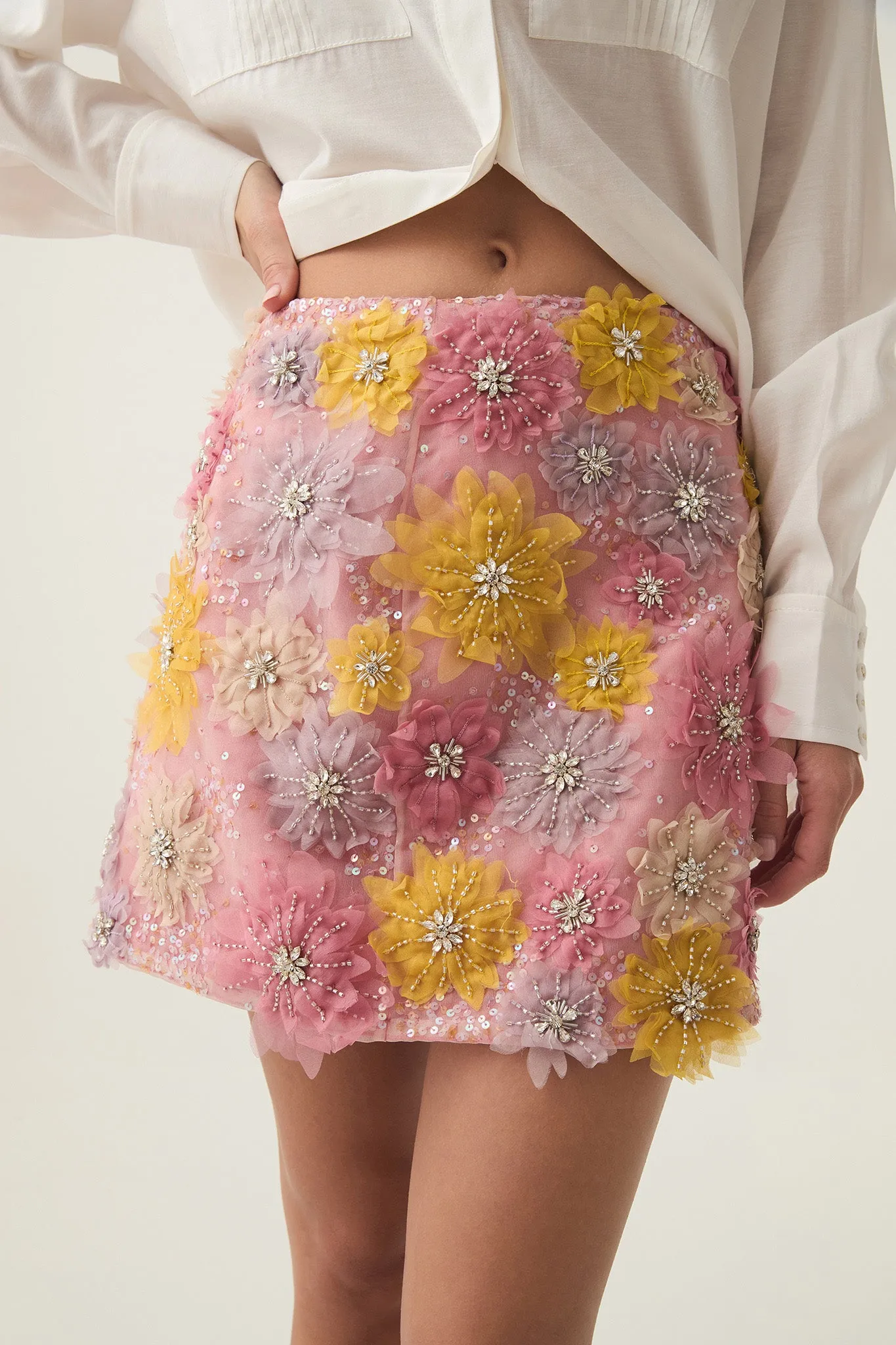 Blossom Micro Mini Skirt