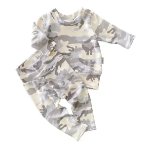 Blue Camo Lounge Set