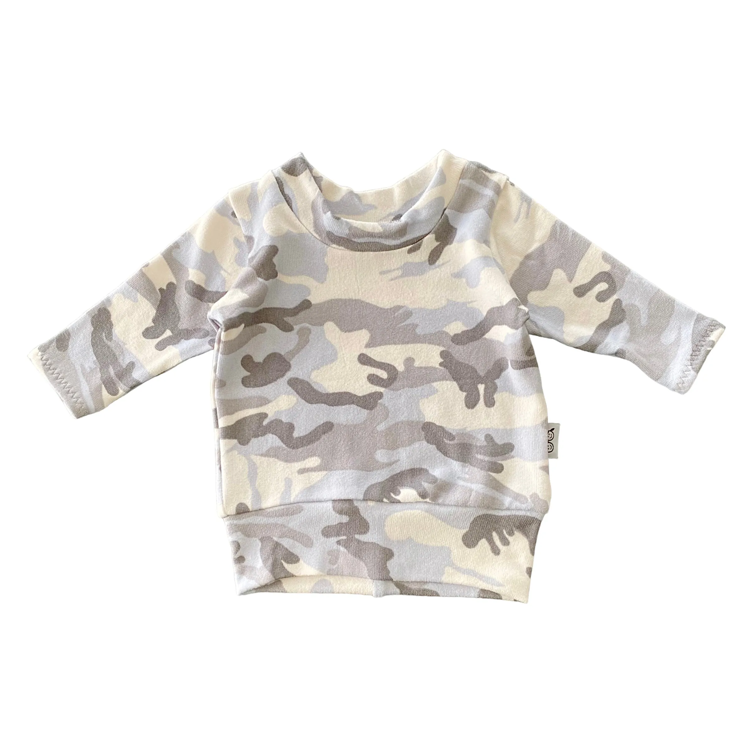 Blue Camo Lounge Top