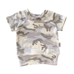 Blue Camo Summer Lounge Top