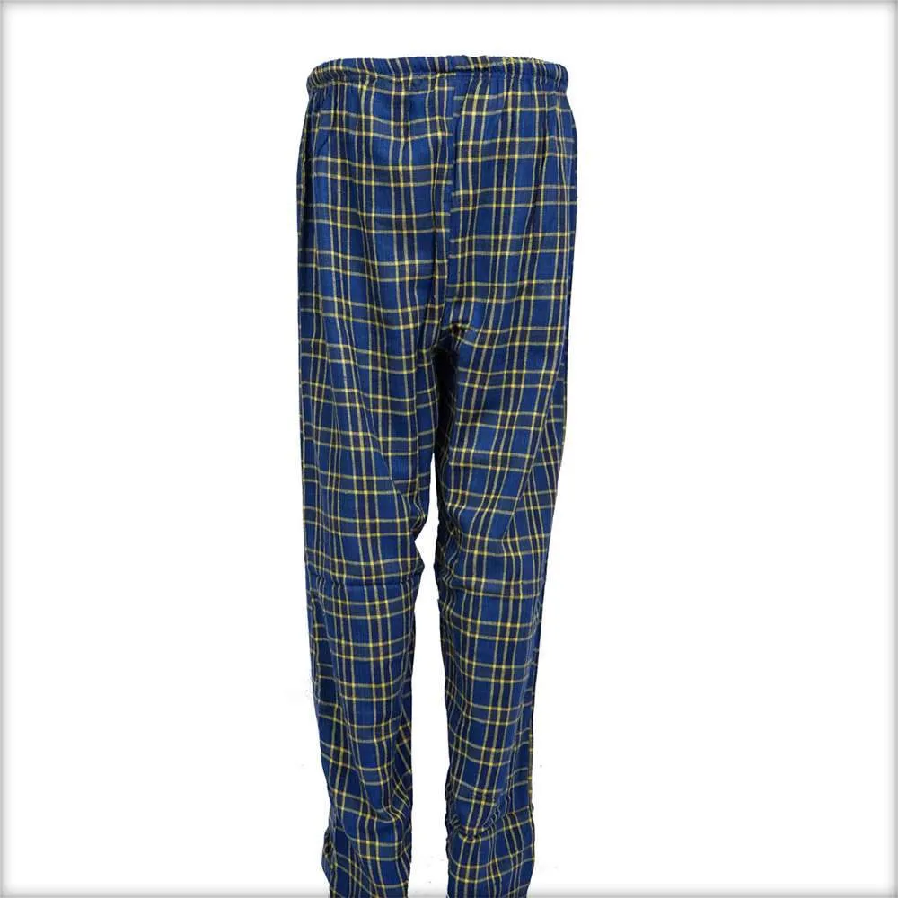 Blue Checkered Pajama For Women