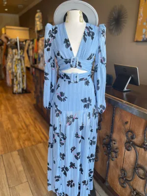 Blue Combo Skirt Set FINAL SALE