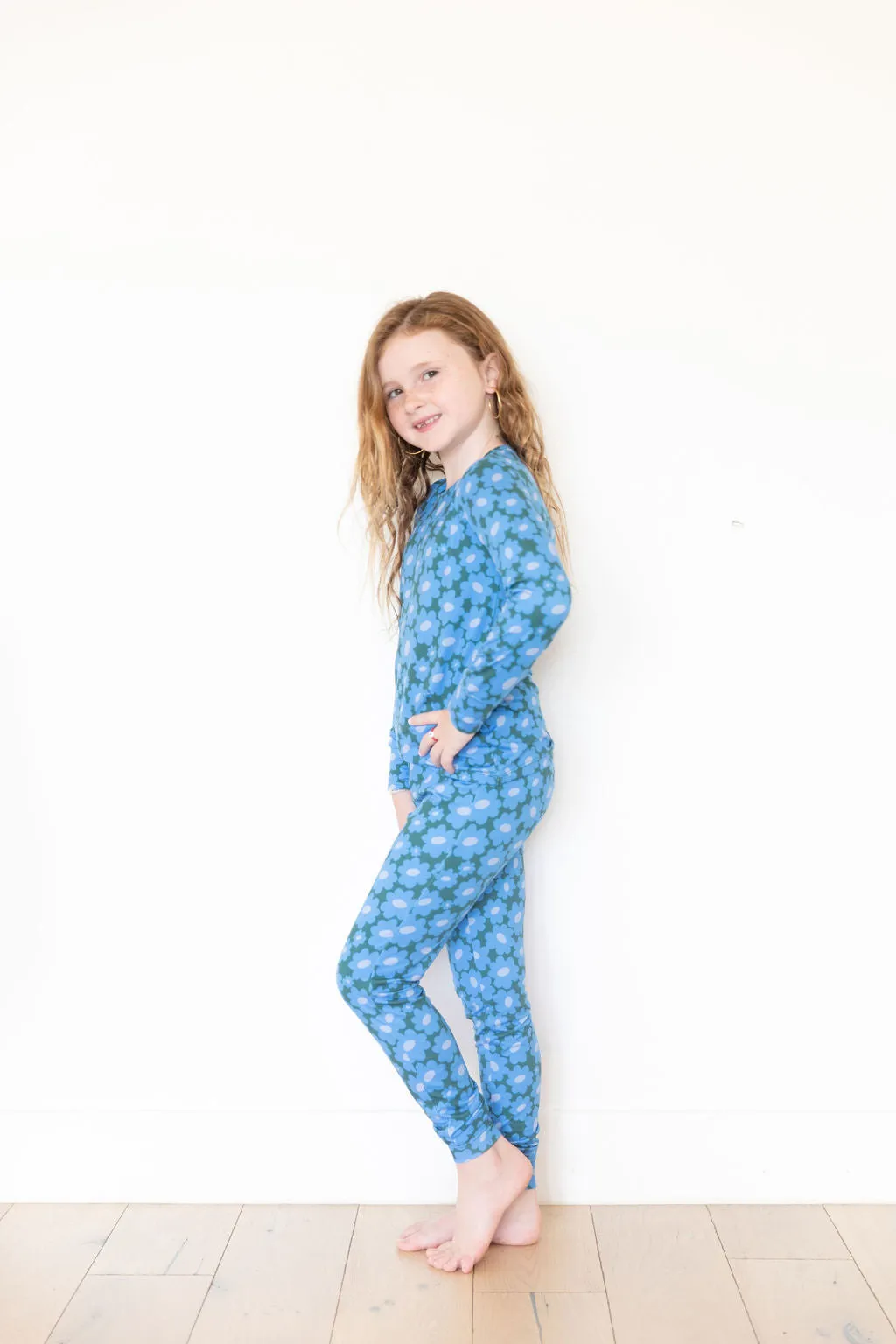 BLUE   GREEN DAISY | LONG SLEEVE