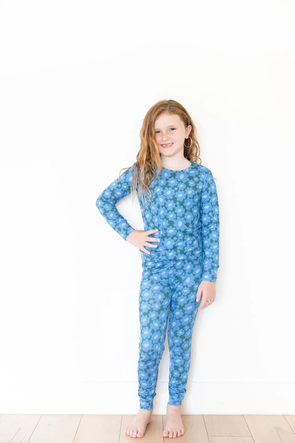BLUE   GREEN DAISY | LONG SLEEVE