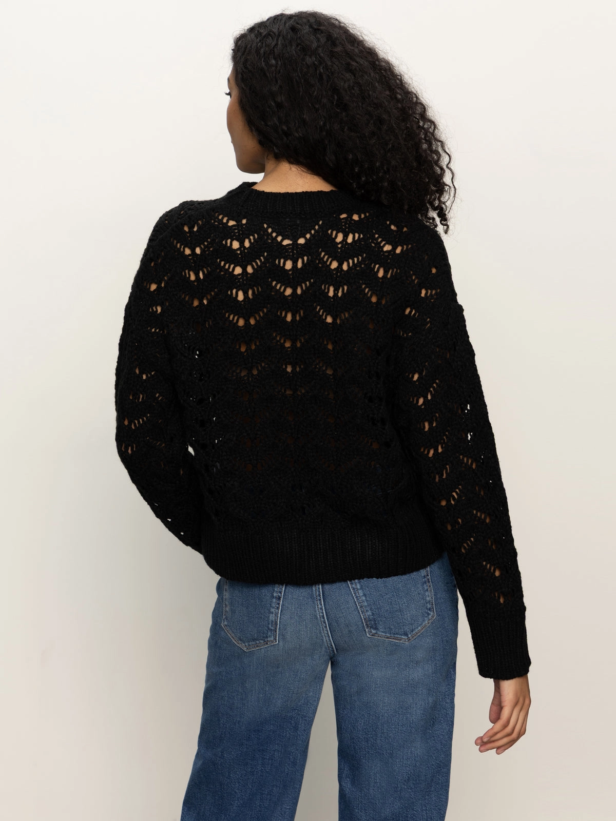 Soft Stretch Boheme Popover Black