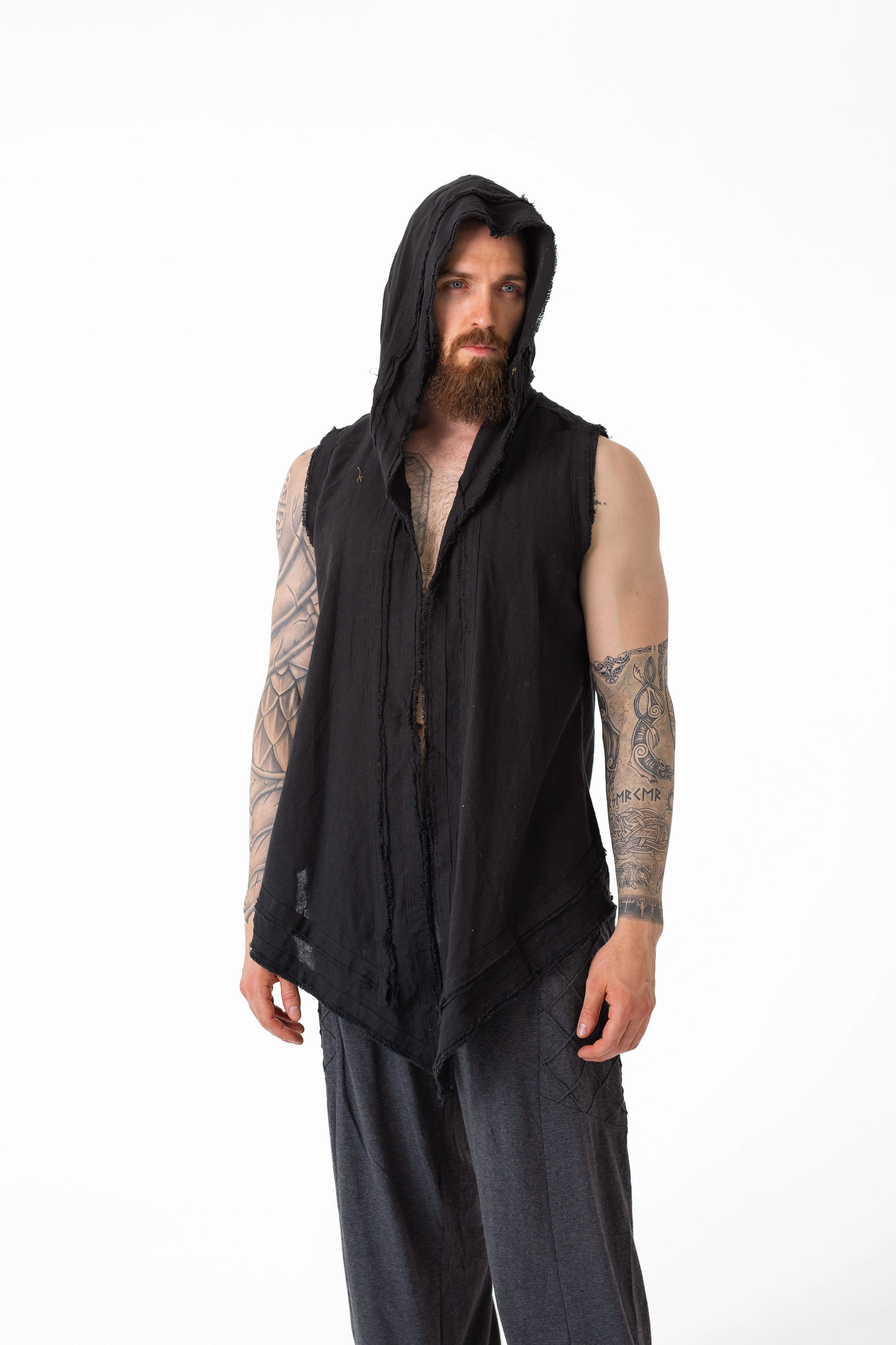 Boho Prince Vest Modular Attachment Points Evening Out