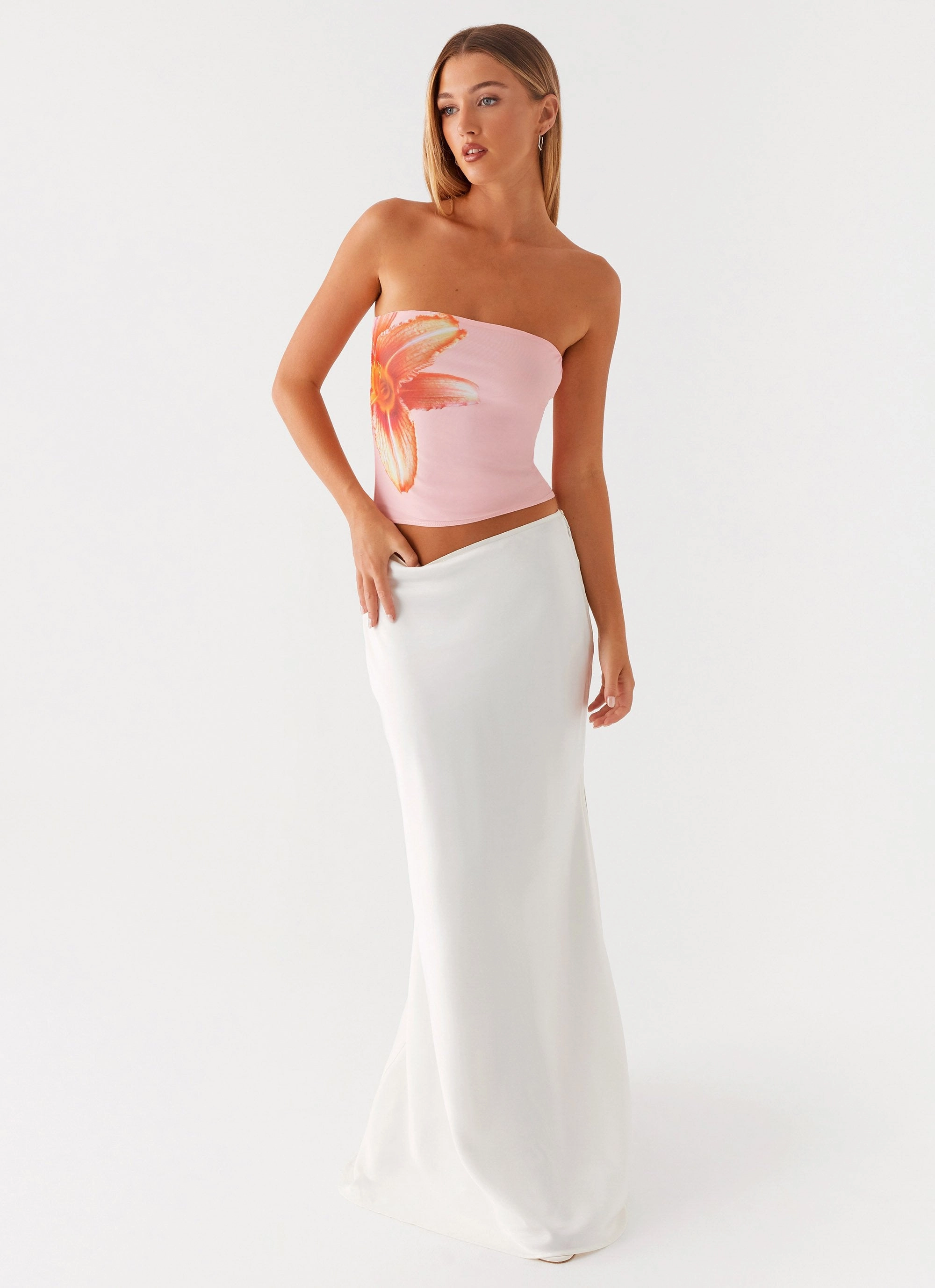 Fall For You Strapless Top - Pink LongLastingDurability