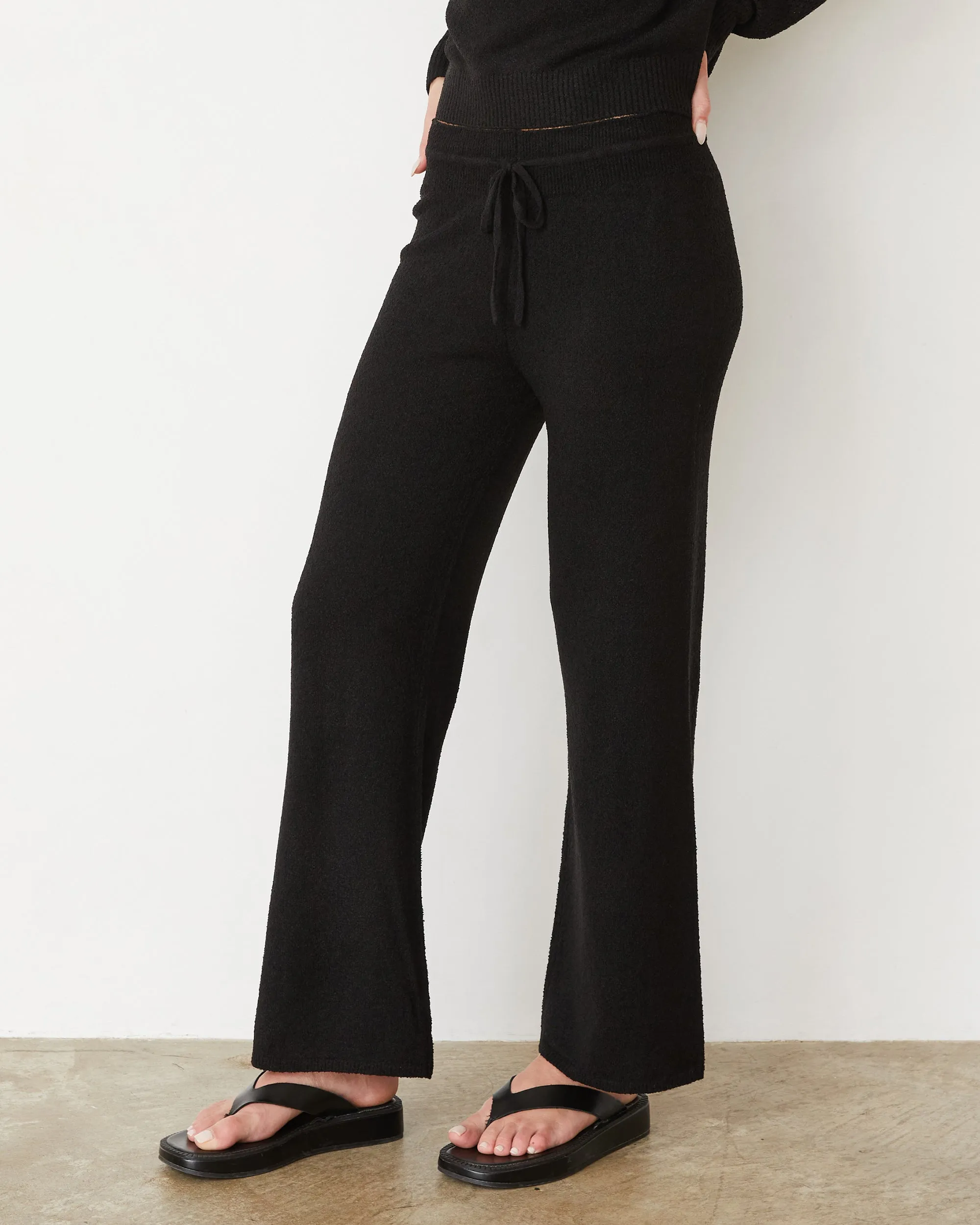 Boucle Knit Relaxed Pant Comfort Focused Freedom Fit