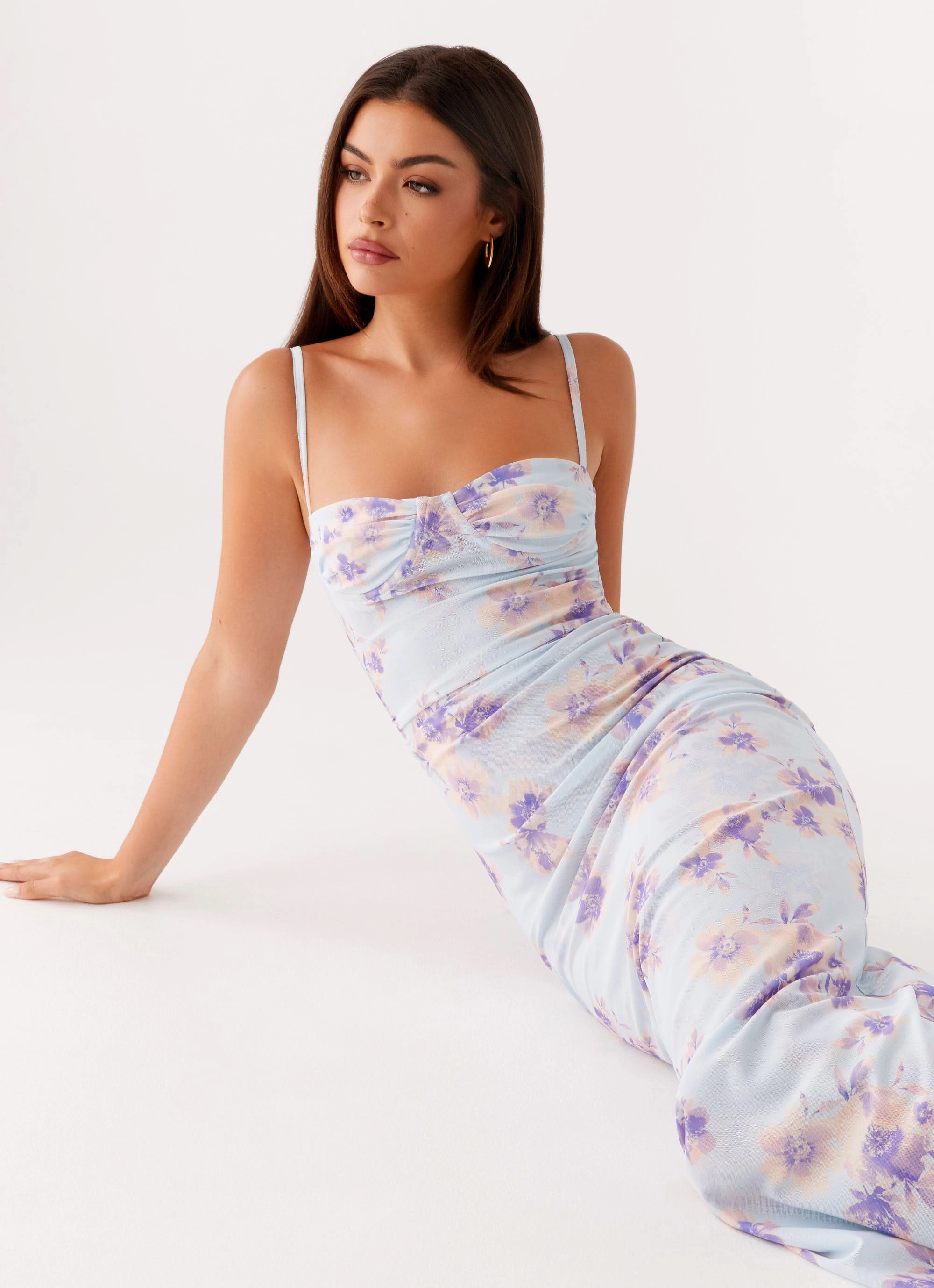 Impress Maxi Dress - Print All Time Fit Drawstring-Closure