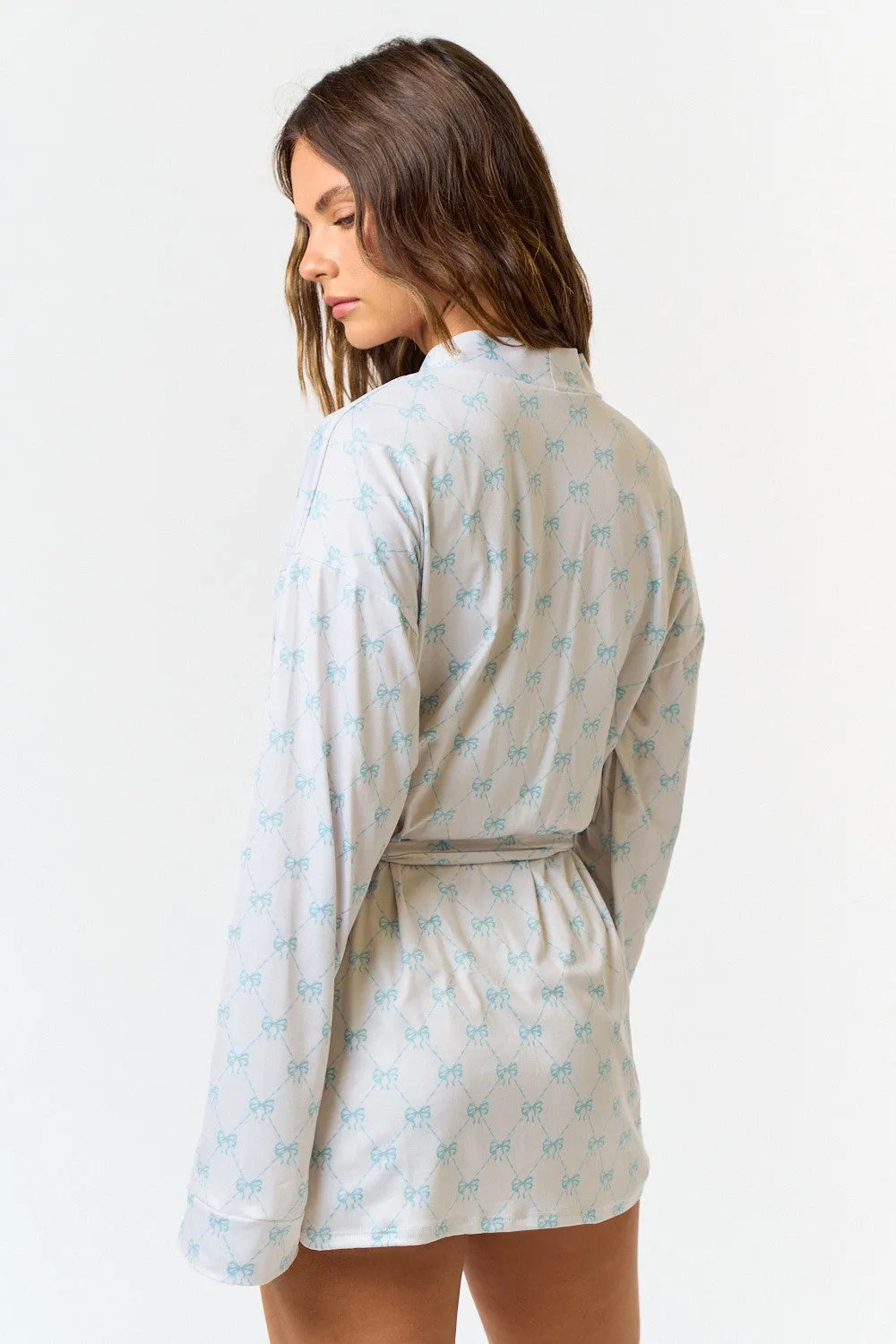 Bow Robe - BLUE