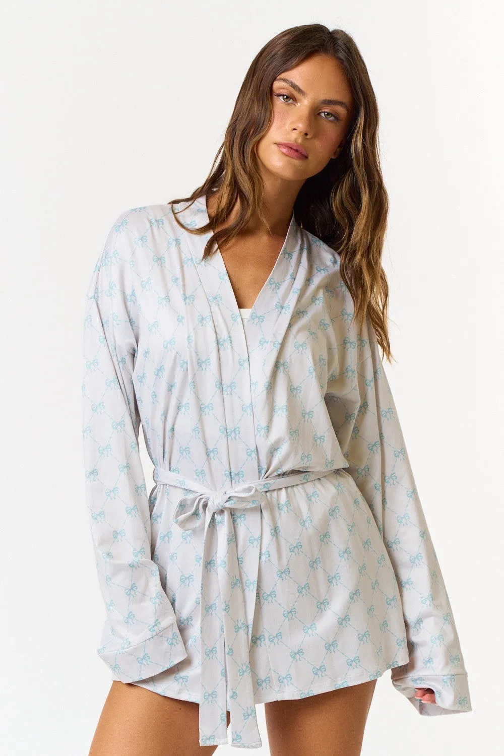 Bow Robe - BLUE