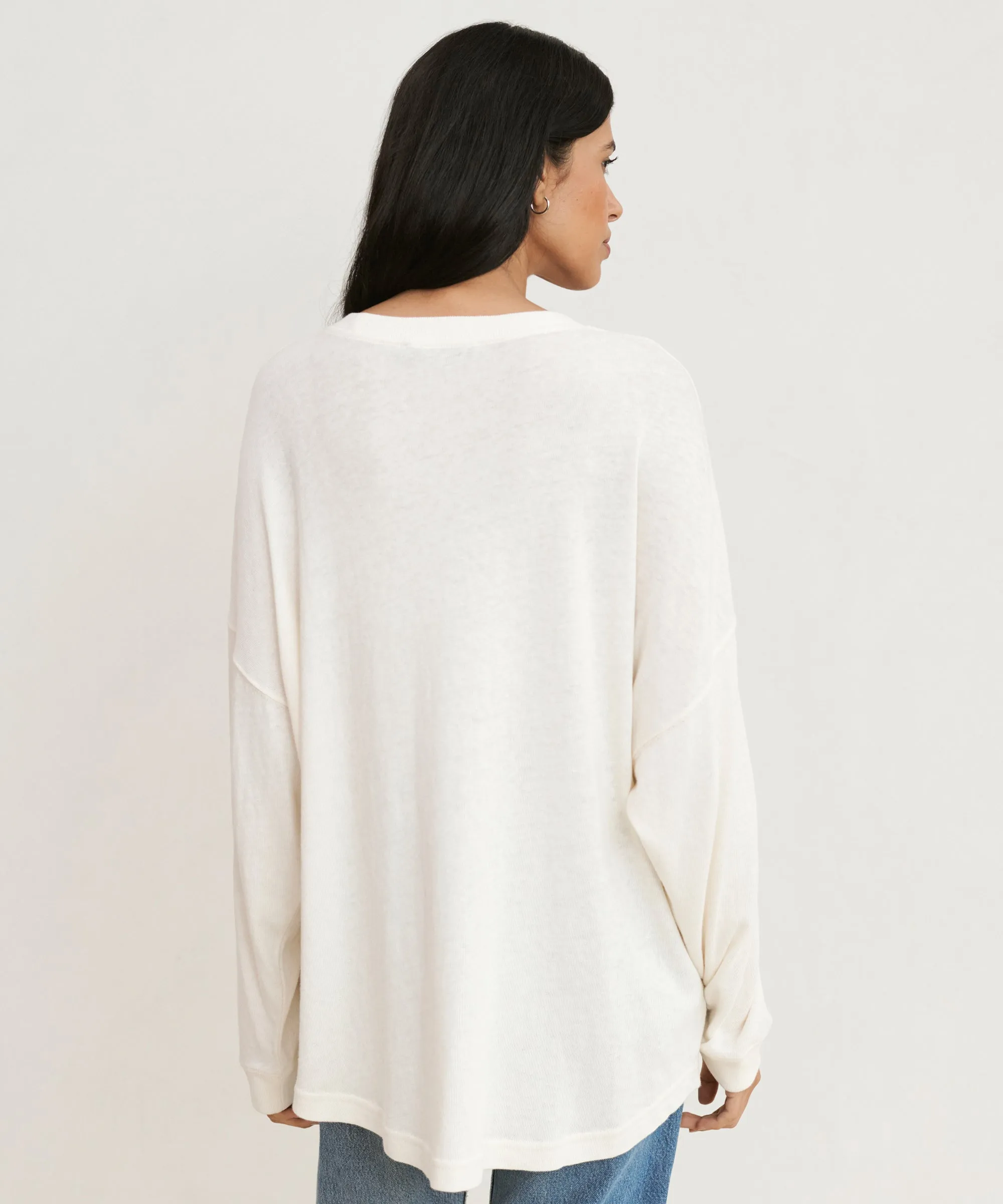 Boyfriend Long-Sleeve Tee Comfortable fit