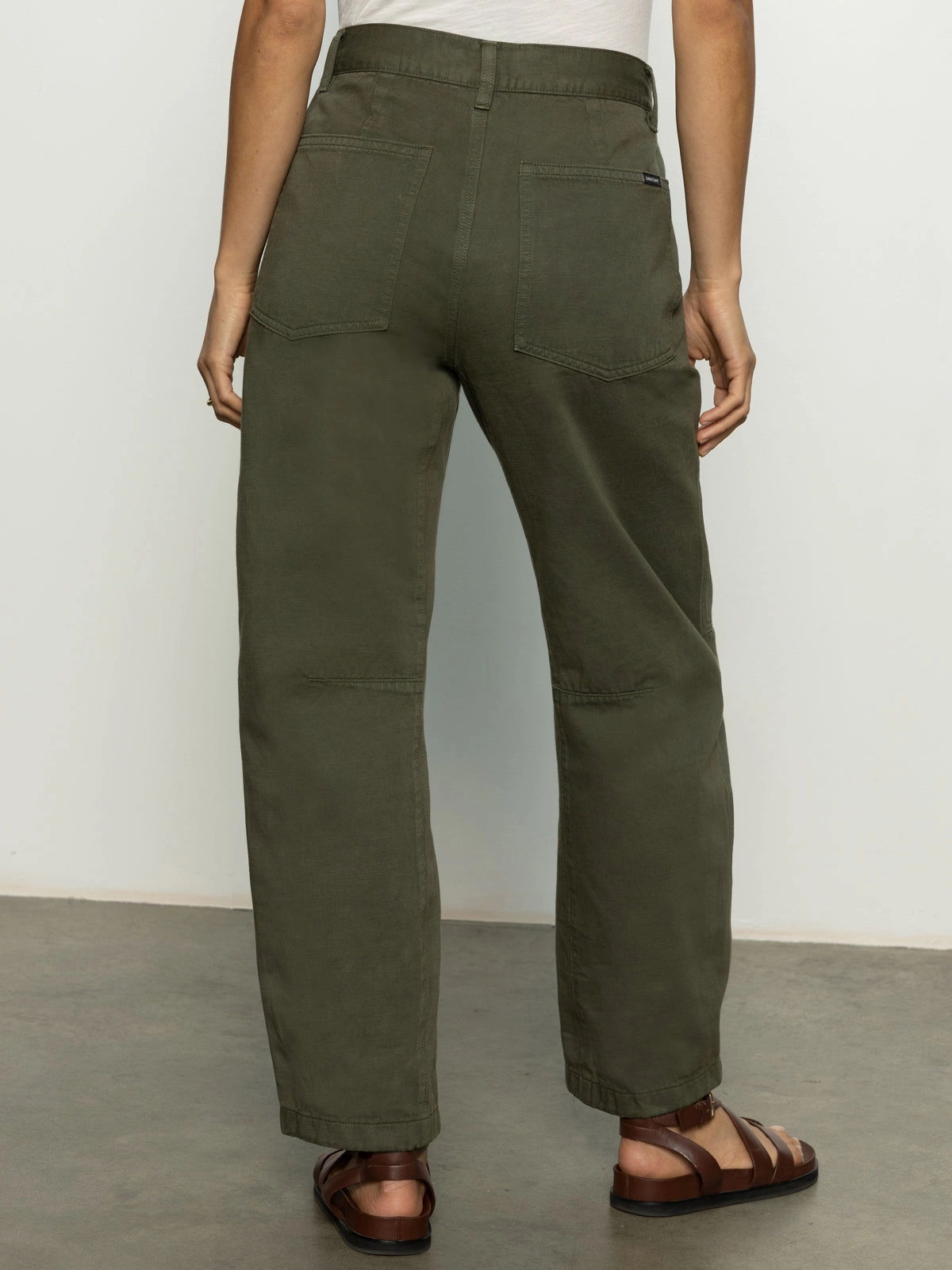 Boyfriend Utility Pant Kalamata Sleek Fit Urban Edge