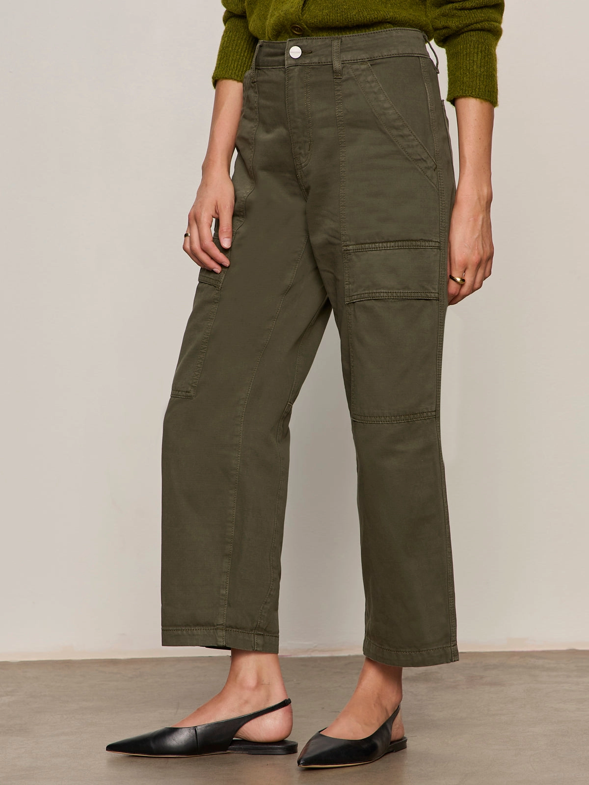 Boyfriend Utility Pant Kalamata Petite Sizing All Purpose Wear