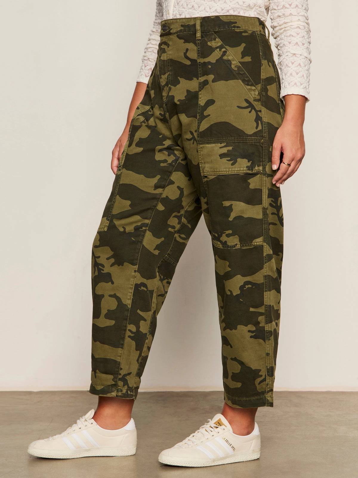 Urban Edge Boyfriend Utility Pant Rambler Camo Extended Sizing