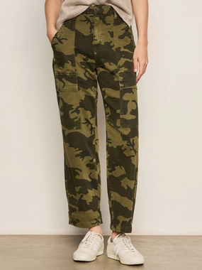 Boyfriend Utility Pant Rambler Camo Tagless Comfort Label Stretchable Wear Water Repellent Boyfriend Utility Pant Rambler Camo