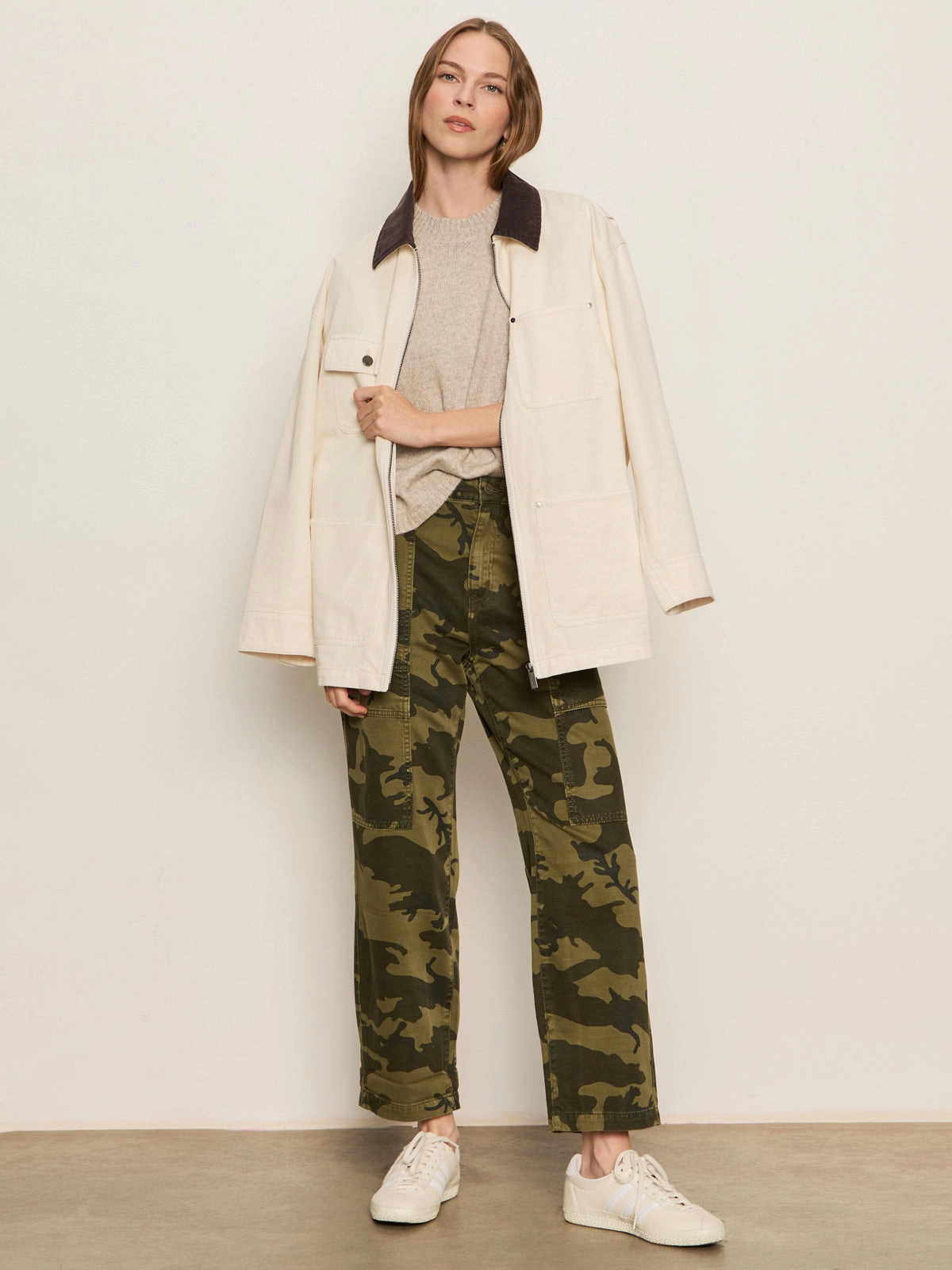 Boyfriend Utility Pant Rambler Camo Quick Wash