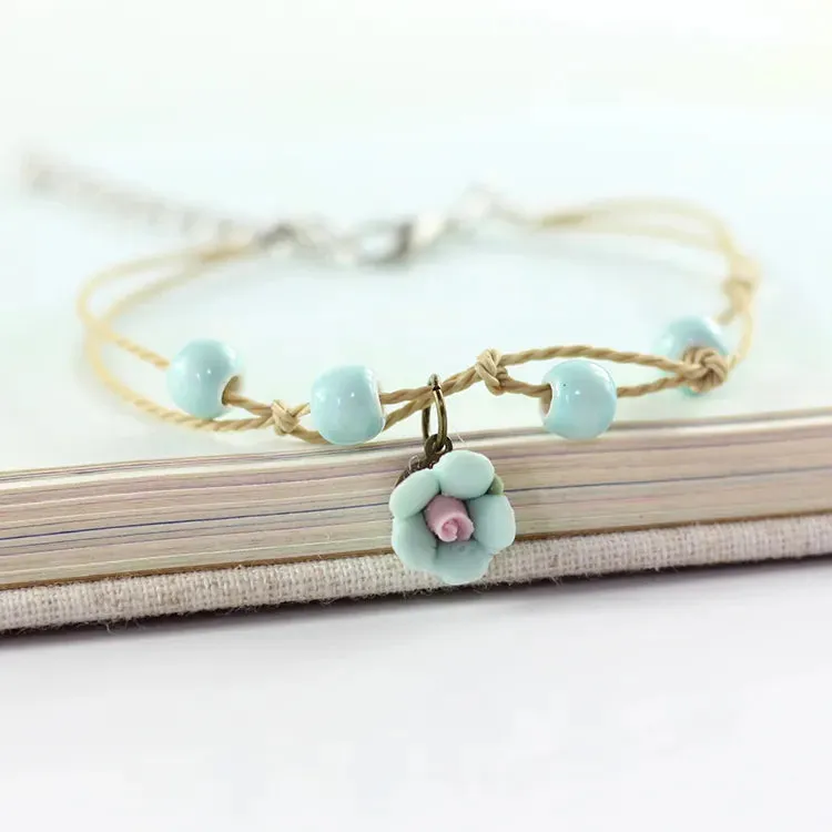 bracelet on female Korean sweet ceramic jewelry