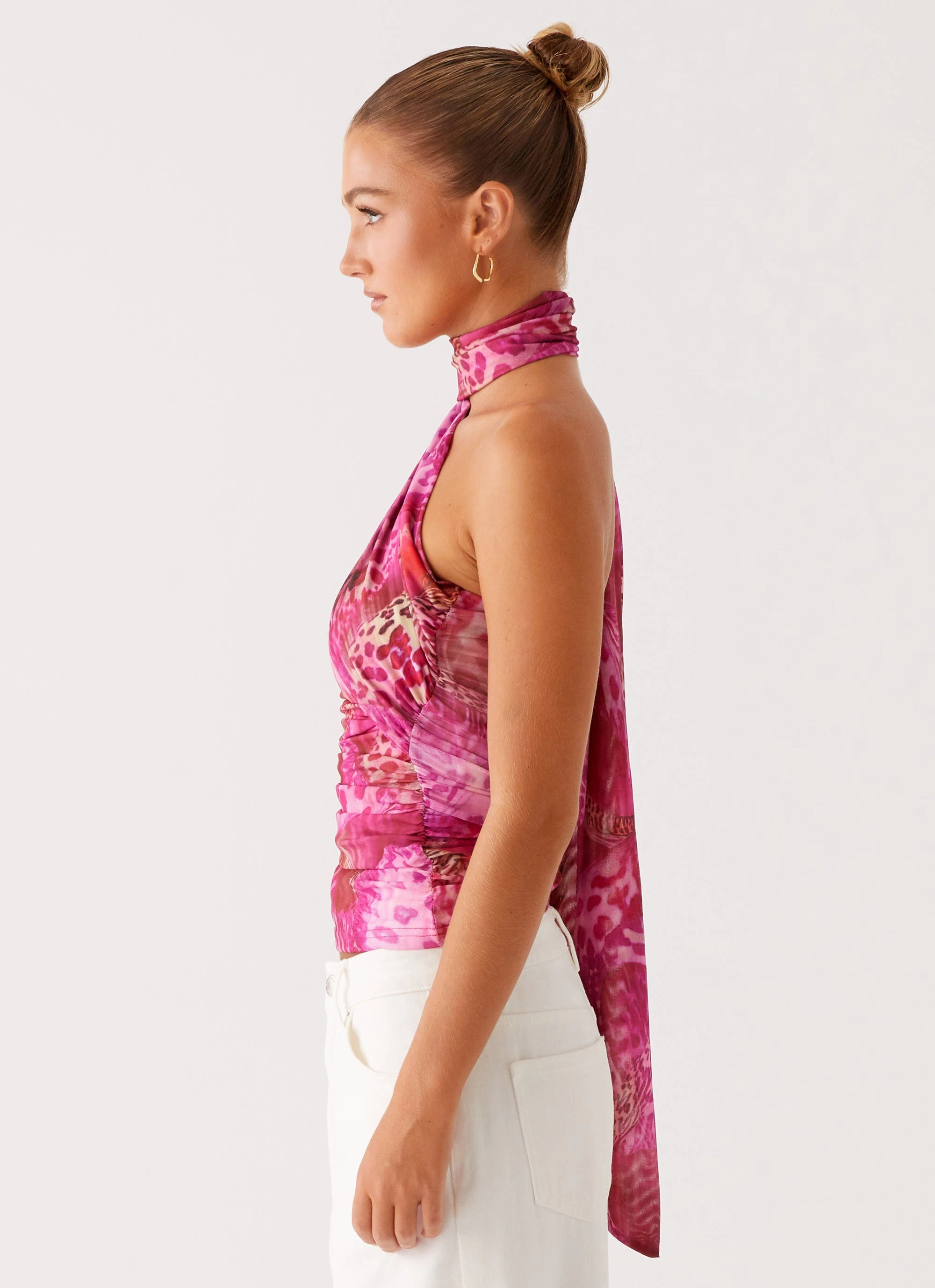 LowProfile Zipper Breaking News Top - Lavender Lagoon