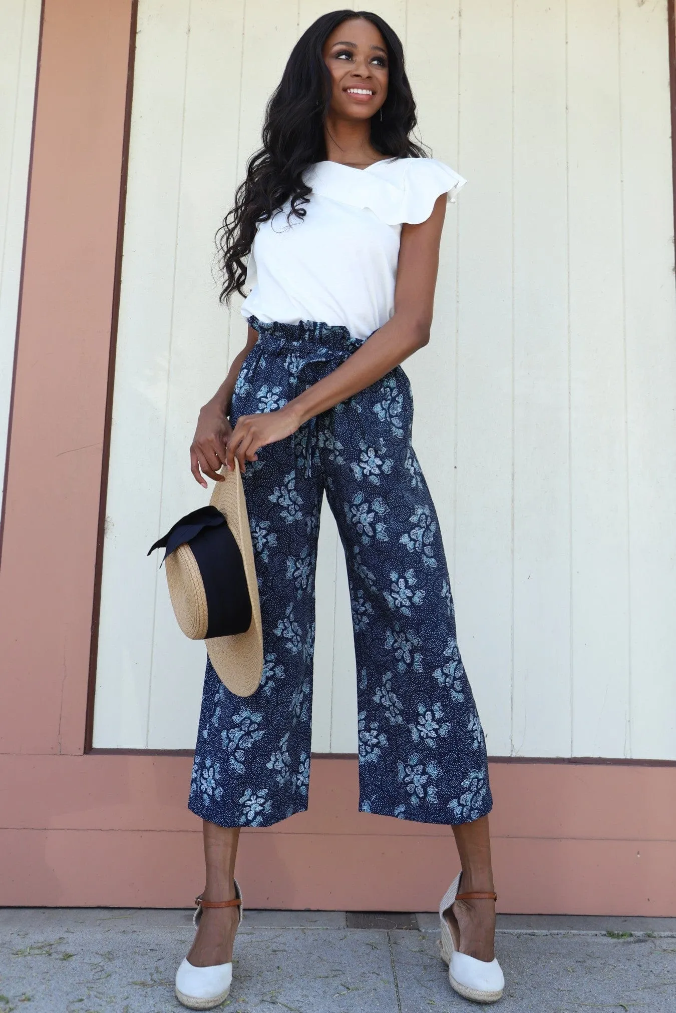 Lucas Wide Leg Pants - Bali Travel-Ready Versatile Wearable
