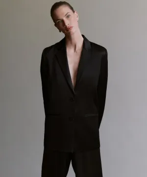 Breathable knit Bond Blazer Tagless Neckline Design Bond Blazer