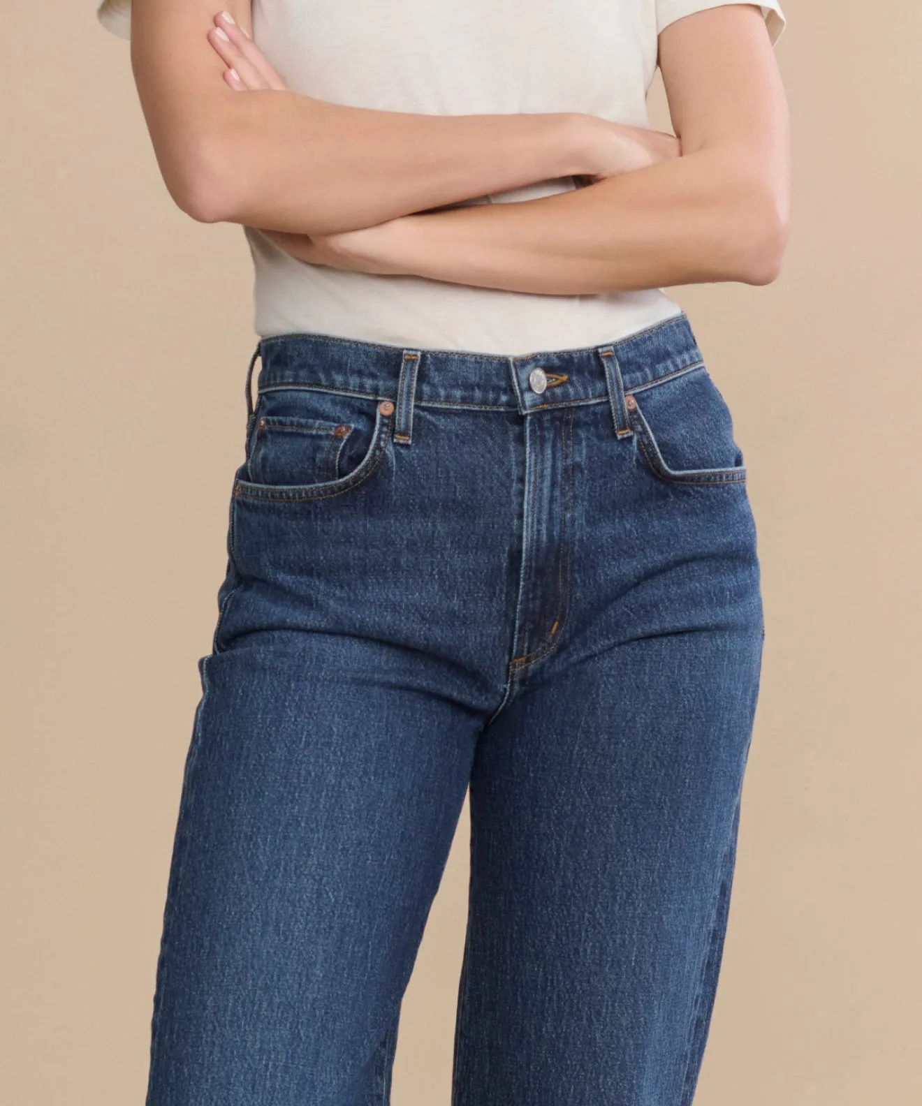 Frayed hem No Tag Harper Jean