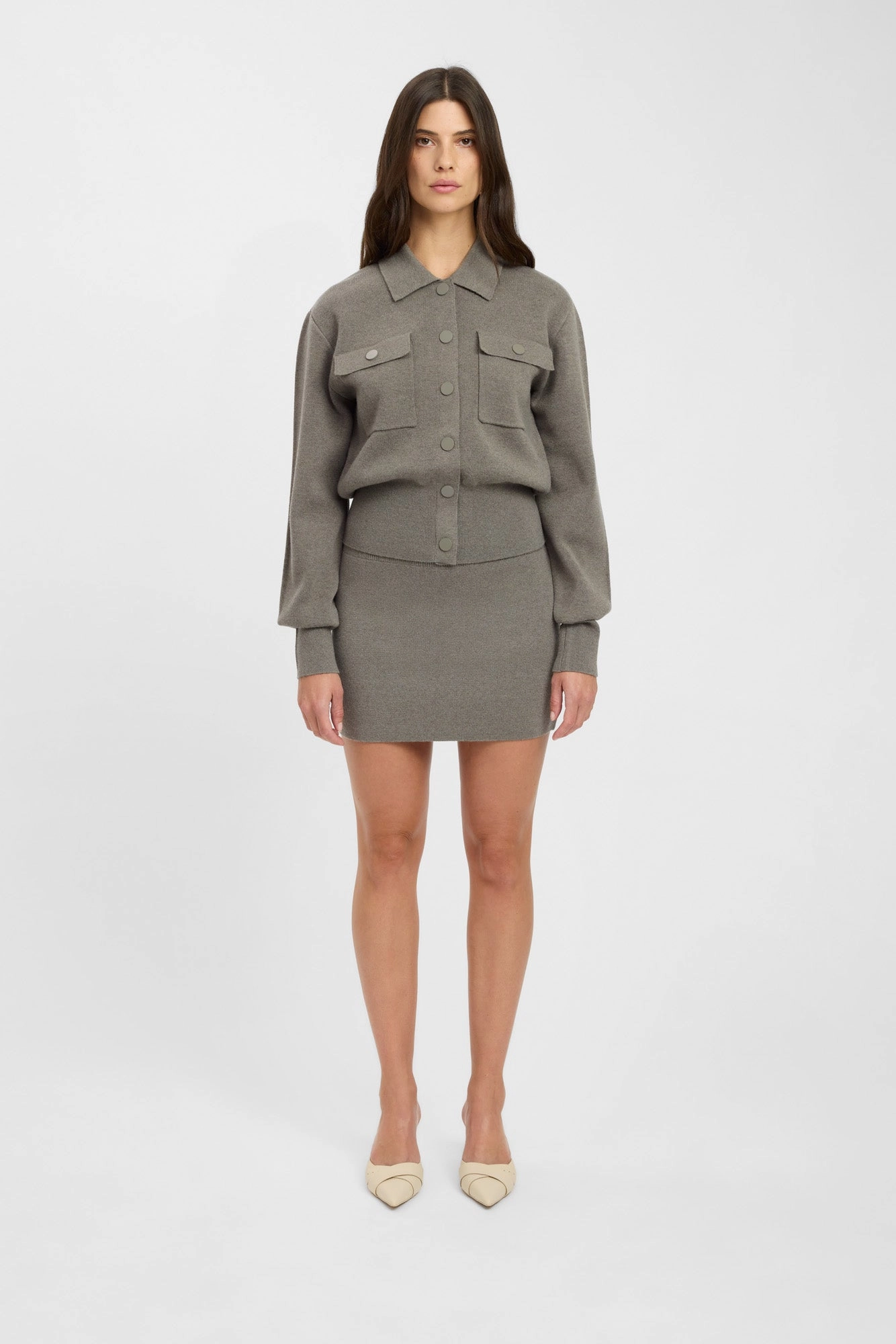 Modern Design Criticism Amelia Knit Jacket