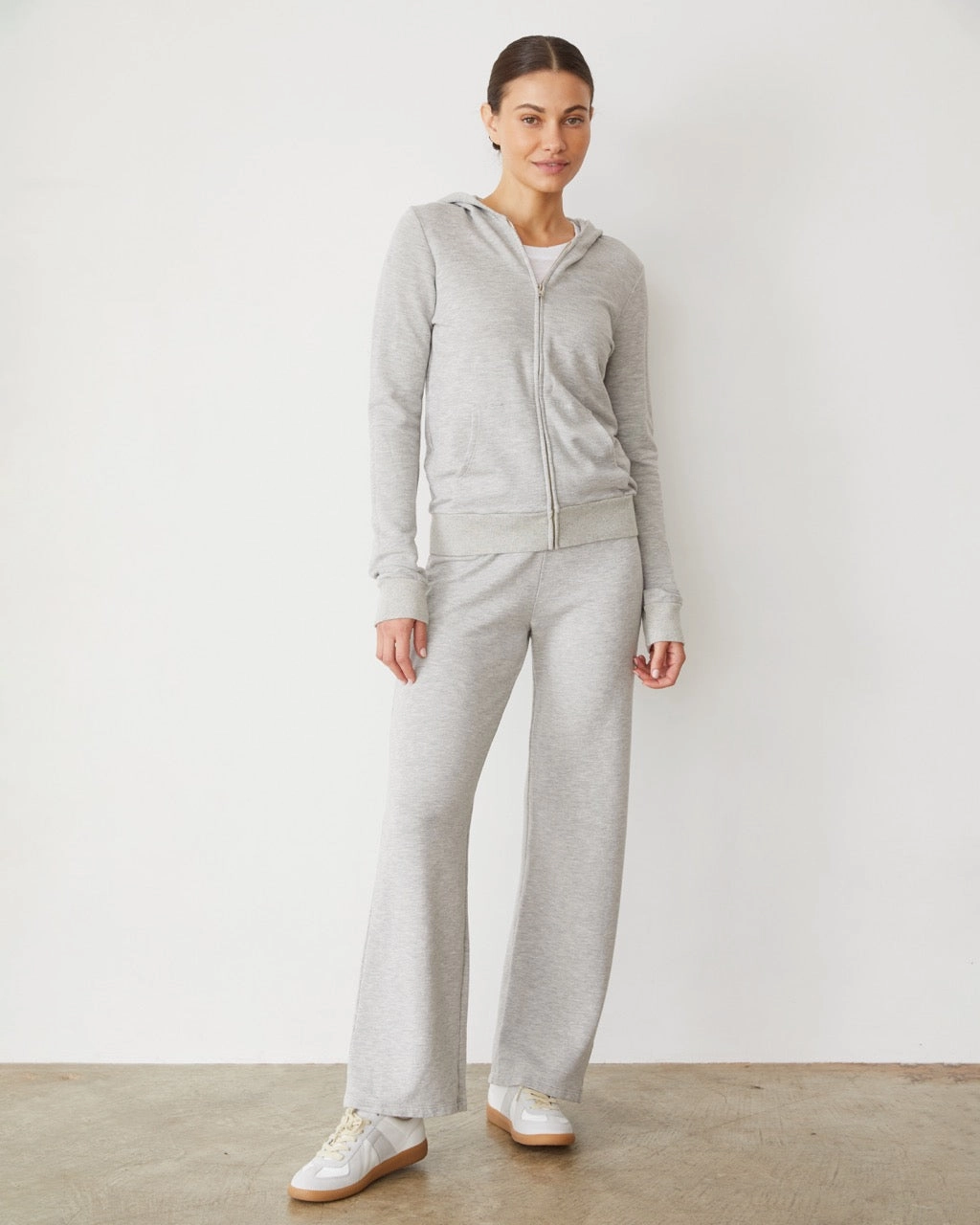 Softfleece Zip Up Hoody SlimFit