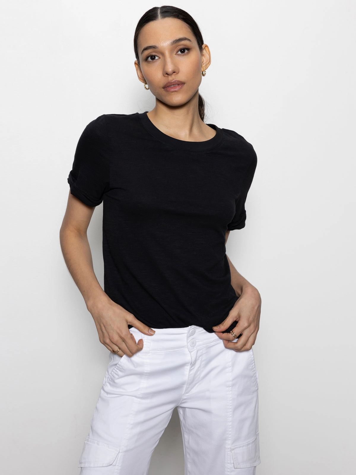 Effortless Daywear Perfect Tee Remix Black