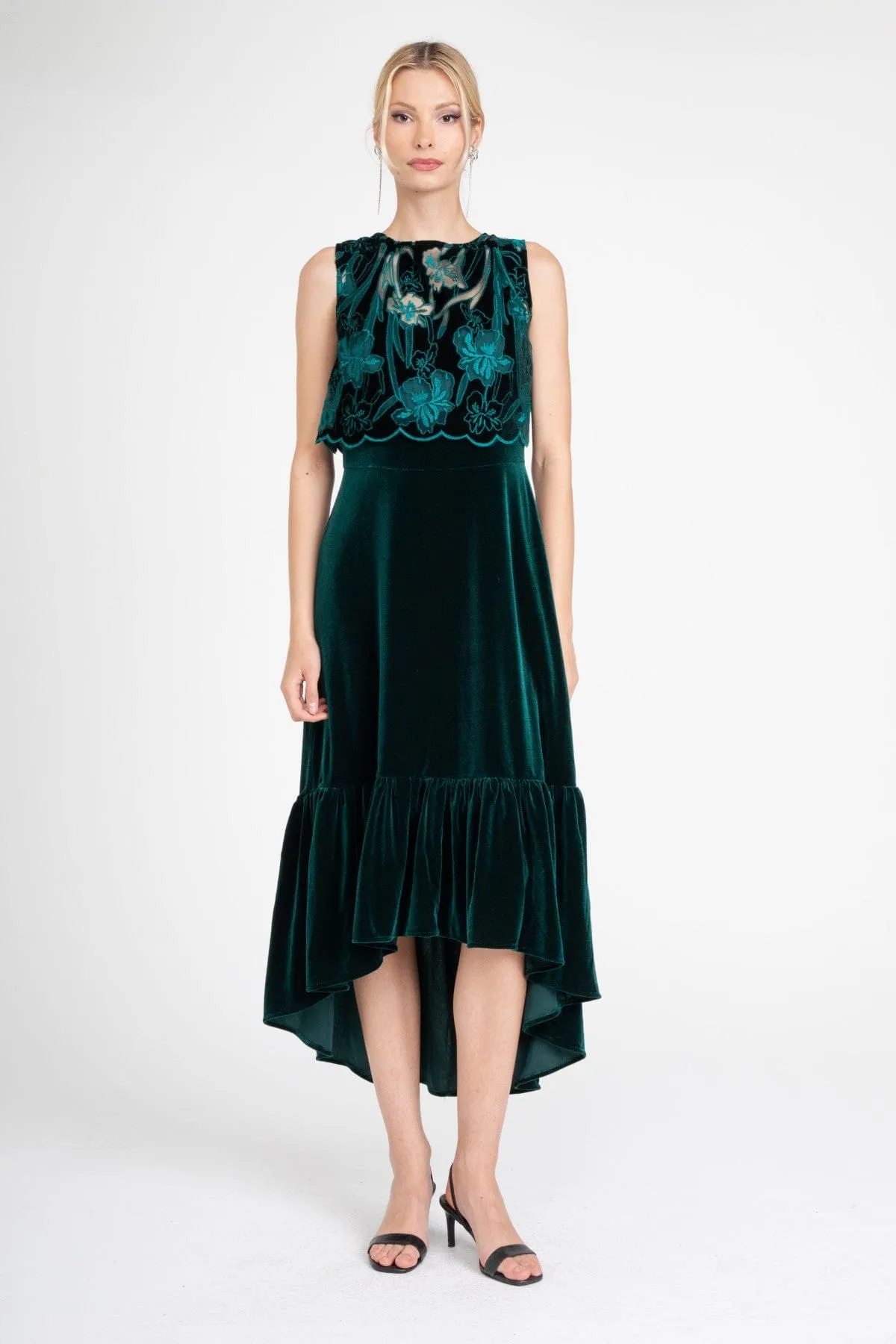 Brie Dress ?C Teal Petal Chic Layering