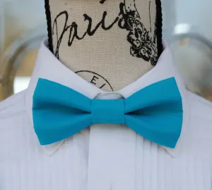 Bright Turquoise Bow Tie (226)
