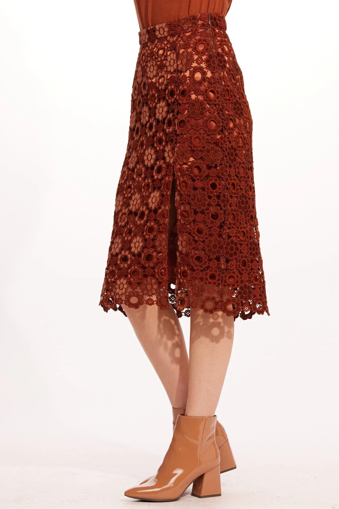 Easy Outfit Neat Fit Brina Skirt ?C Sumatra Lace