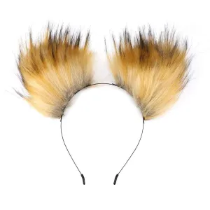 Brown Pet Tiger Ears