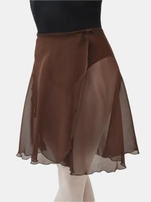 Brown Wrap Long Dance Skirt MP339