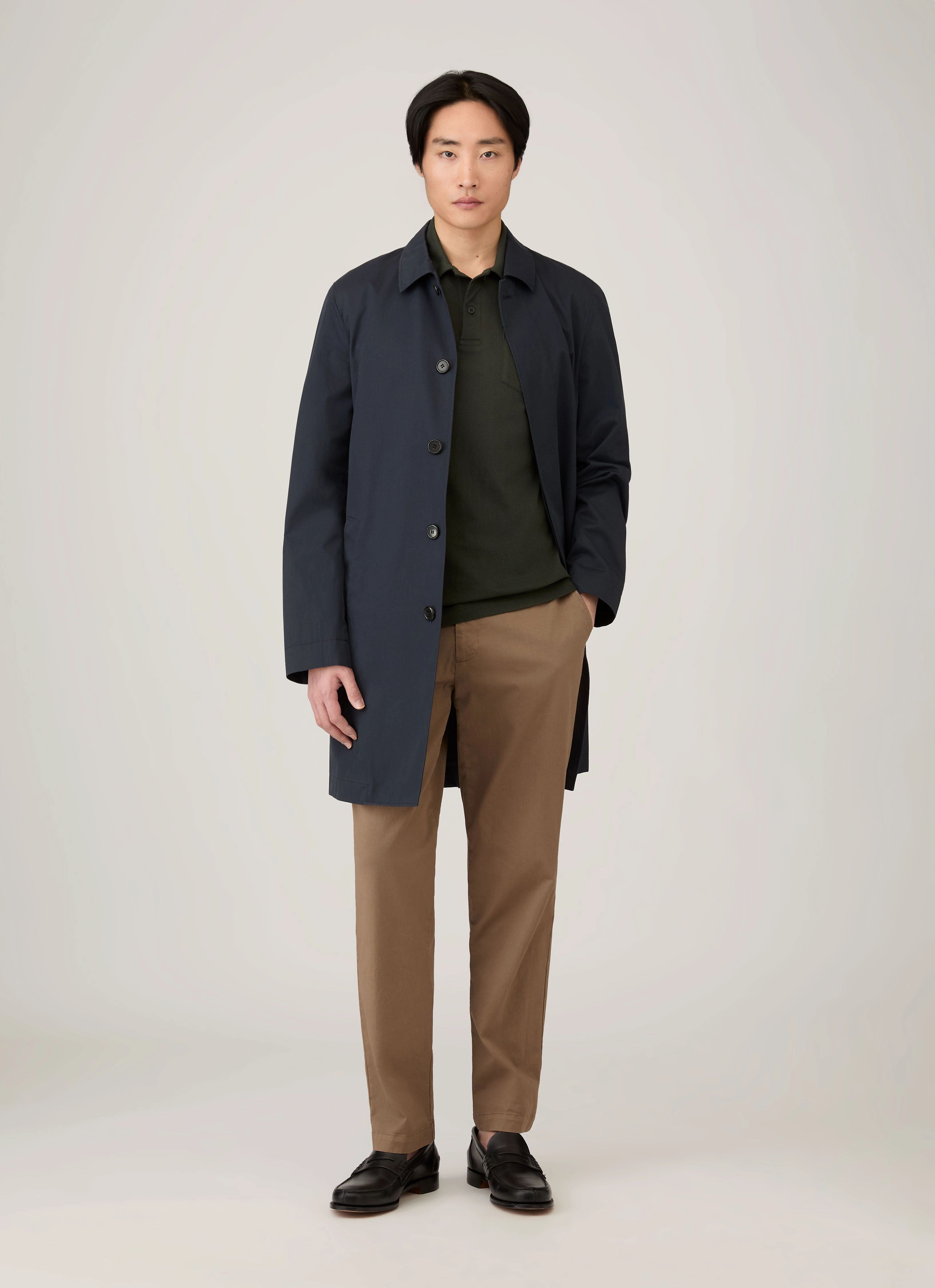 Men's Riviera Polo Shirt in Dark Green Comfort Wear